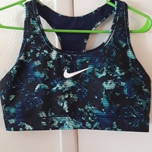 Nike swoosh sports bra